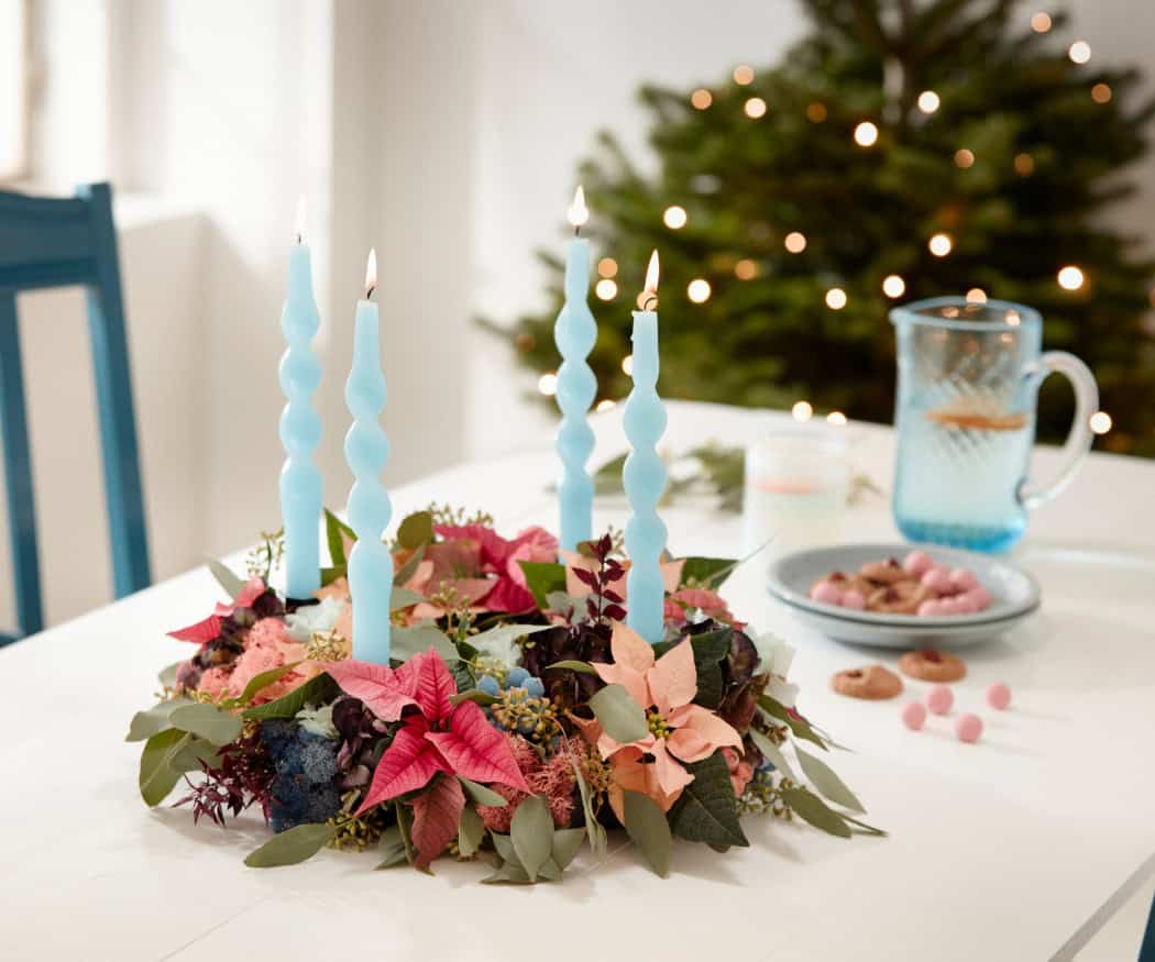 Adventskranz Ideen: 12 kreative Varianten zum Selbermachen 